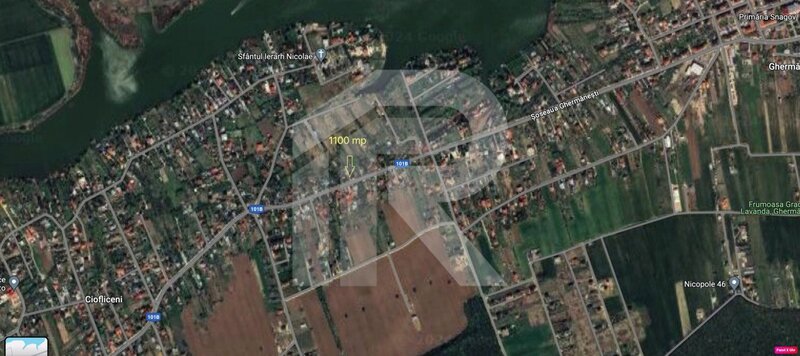 Soseaua Ghermanesti, teren 1100 mp, deschidere la potential pentru doua case.